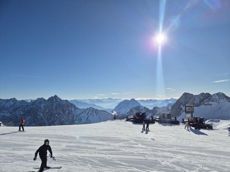 Zugspitze skiing area