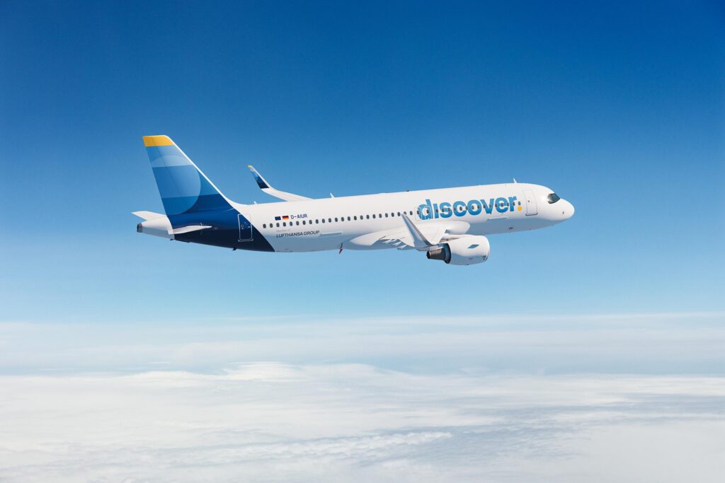 Airplane of Discover Airlines