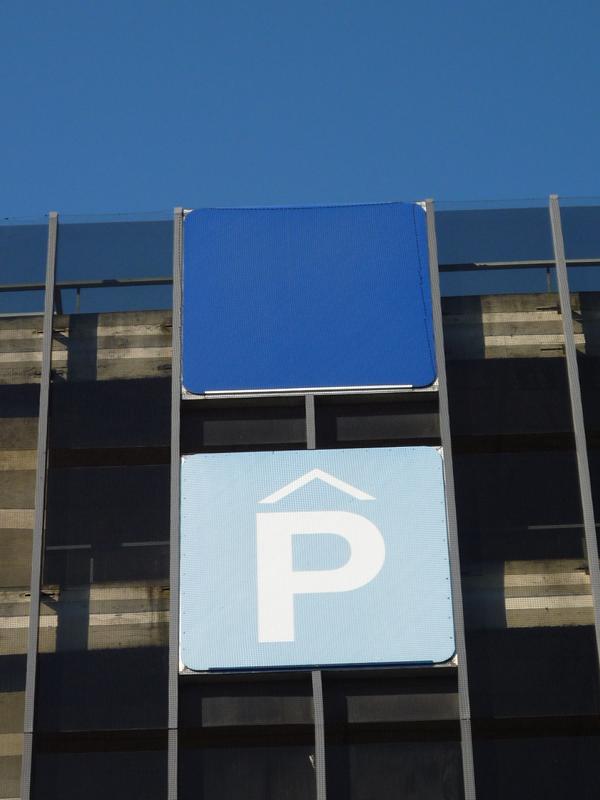 Parking Garage Sign